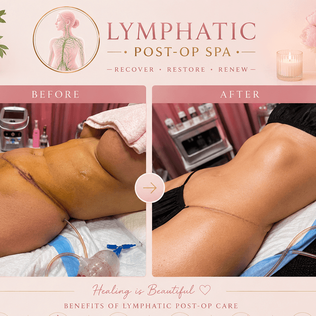 3 Post-Op Lymphatic Drainage at Lymphatic Post-Op Spa in San Diego, CA