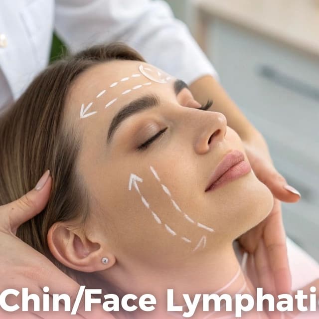 3 Face/Chin Post-Op at Lymphatic Post-Op Spa in San Diego, CA